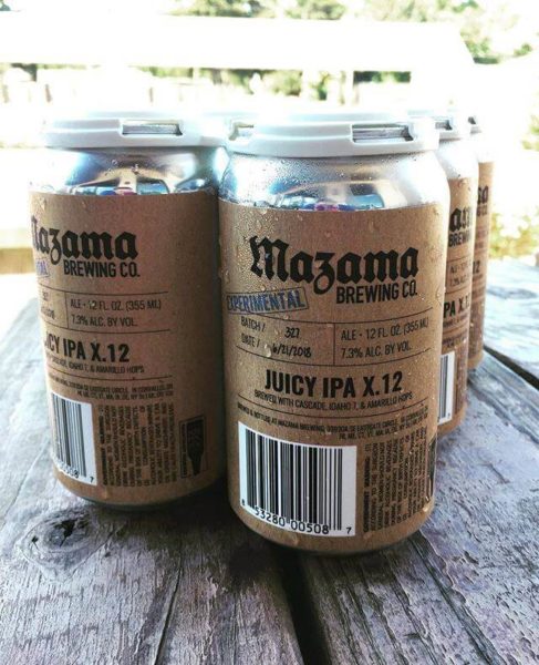 mazama brewing JUICY IPA