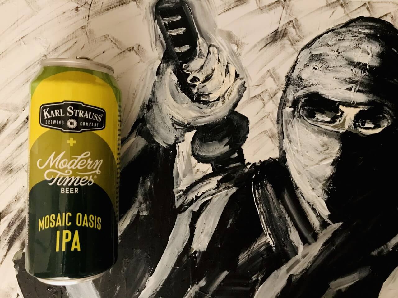 Modern Times × KARL STRAUSS MOSAIC OASIS IPA